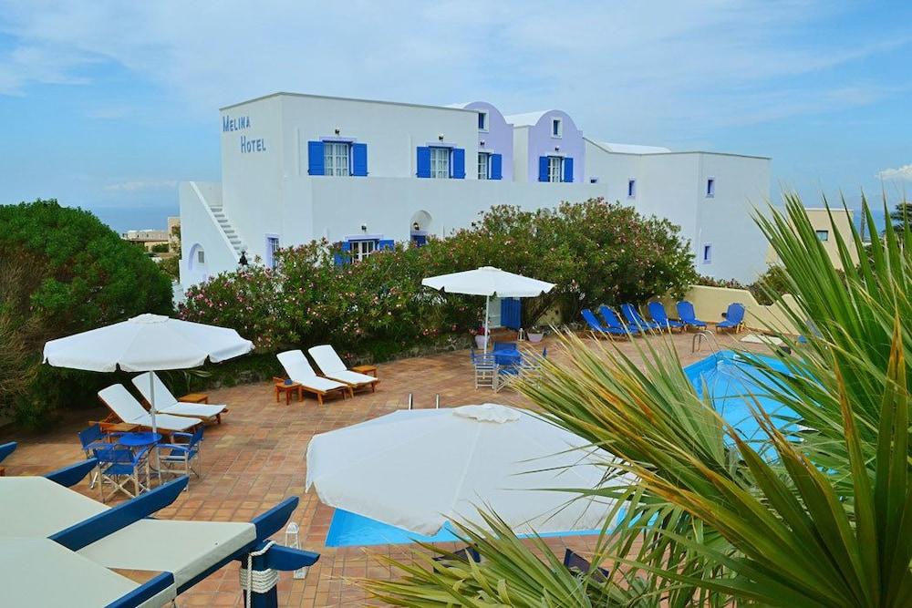 Melina Hotel Firá Buitenkant foto